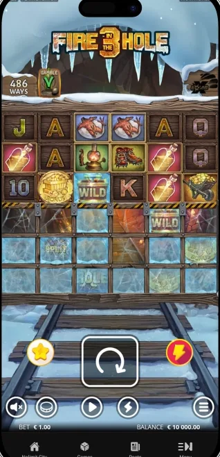 Fire in the Hole 3 op iPhone