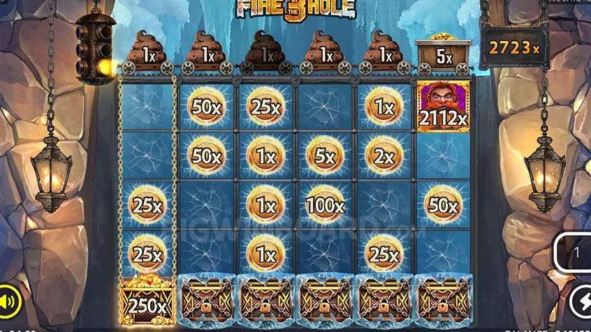 Lucky Wagon Spins met extra modifiers en prijzen.